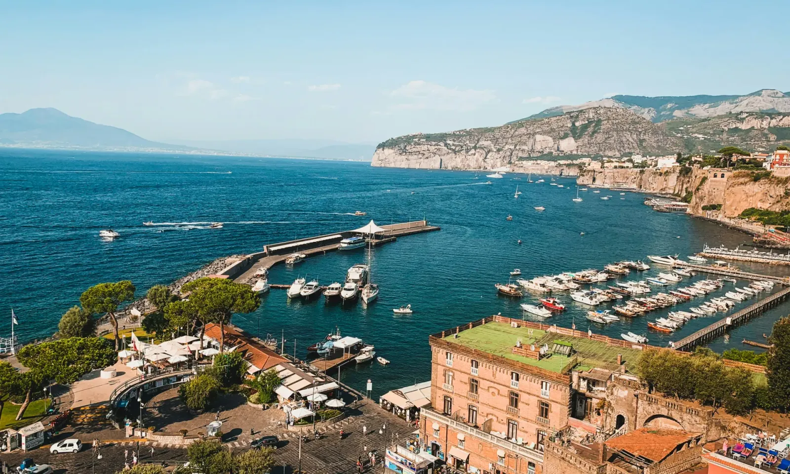 Hero image for private transfer service: Sorrento to Naples Airport Private Transfer